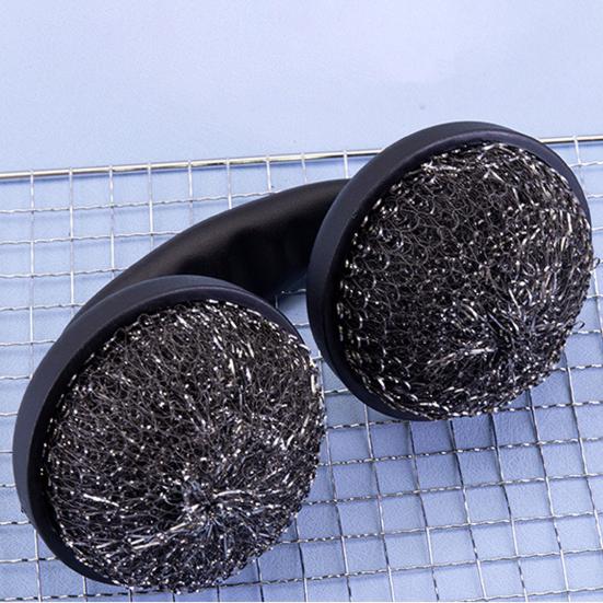 Stainless Steel Wire Brush Two Steel Wire Ball Brushes Ergonomic Handle Cookware Cleaning Brush for Kitchen Cleaning