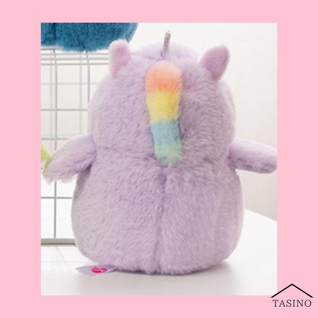 TASINO Pinguin-Plüschtier für Kinder, 20 cm, süß (lila)