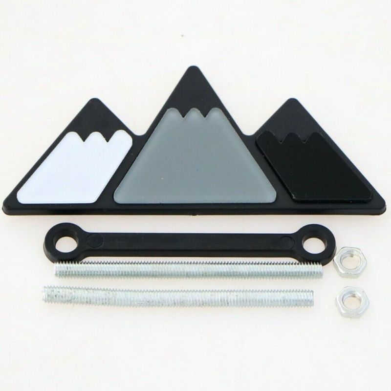 Tri-color Grille Badge Emblem For Tacoma 2018 2019 TRD 4runner Tundra