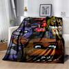 Five Nights At Freddy's 3D Soft Flannel Blanket – For Bed, Bedroom, or Sofa; Decorative Throw, Gift, Office or Picnic Blanket