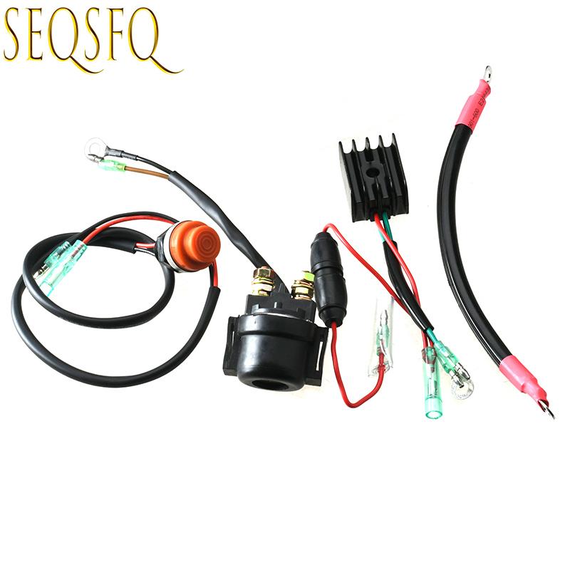 Tohatsu Electric Start Conversion Kit For M25 M30 & More 2 Stroke 25HP 30HP Boat Engine Replaces Parts