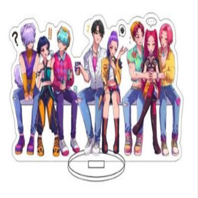 Das ultimative KDH Crossover Sammlerstück: HUNTRIX X SAJA BOYZ Acryl Aufsteller Figur Se