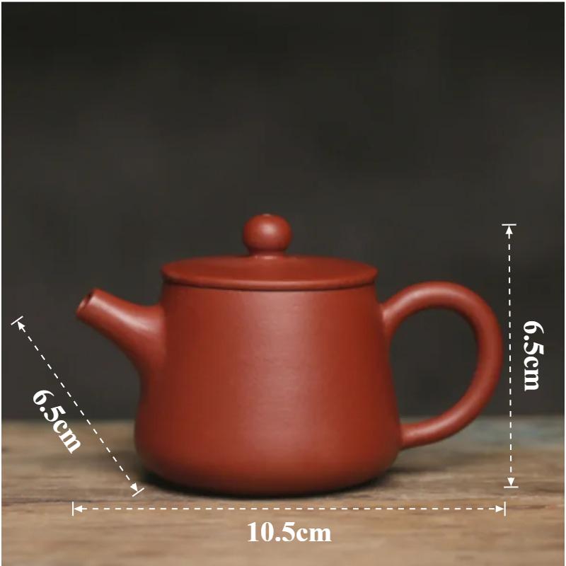 

Zhu Ni Yixing Stone Ladle Pot Handmade Kung Fu Teapot Tea Set Accessories Chinese Style Zhu Ni Teapot Household Items