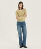 MIND BRIDGE WOMEN [W] Henley Neck Layered Knit - 2 Colors