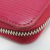 Used LOUIS VUITTON Purse Zippy wallet M61858 Epi Leather Fuchsia Bordeaux Zip Around
