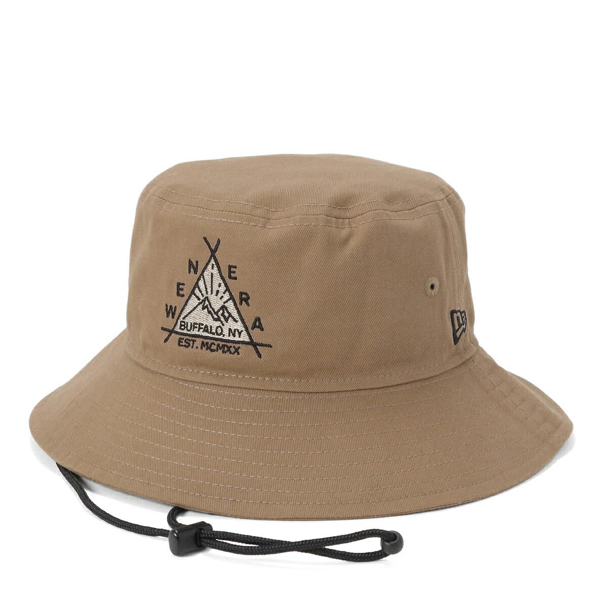 

New Era Outdoor Adventure Triangle OD ADVLT Triangle MTN NER36O7749 Hat, Cotton, Logo, Khaki, M/L, KHA, 14392195,