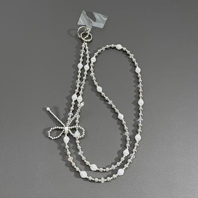 Festival Party Small Gifts for Family and Friends, Long Love Bows, Chain Bags, Mobile Phone Pendants, Versatile and Universal