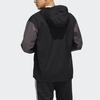 Adidas Sports Logo Fitted Jacket Men Jackets Black GL5626