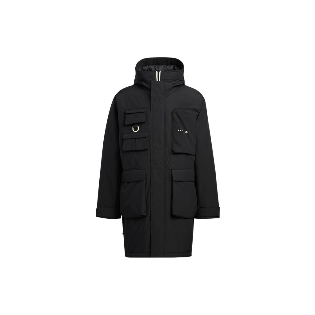 New Adidas Puffer Jacket Men's Black HS9459