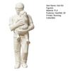 Dad Birthday Gifts from Daughter, 3D Printed Father Holding Kids Figurine, Dad Child Sculpture for Father's Day, Office Desk Decor