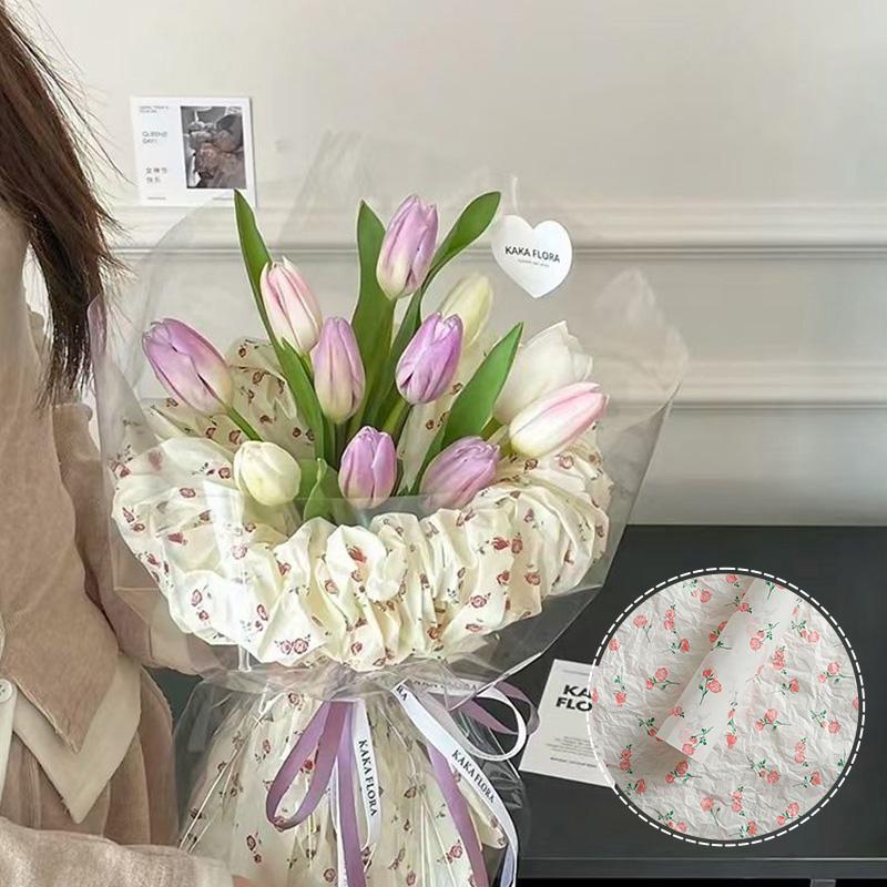 Flower Packaging Paper Gift Wrapping Paper Decorative Pack Papers for Gifts Pack Accessorie Birthday Wedding Party Gifts Paper