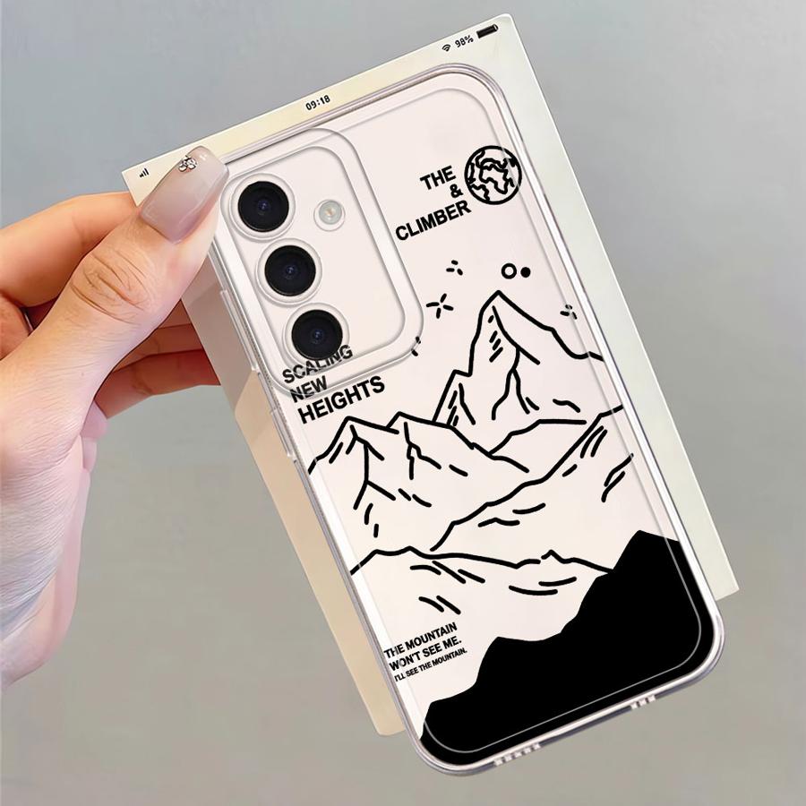

Чехол-накладка с рисунком Снежной Горы для Samsung Galaxy A57 A26 A24 A14 A16 A25 A51 A56 A55 A52 A17 A36 A37 A54 A15 A52 A34 A35 Galaxy A26 5G