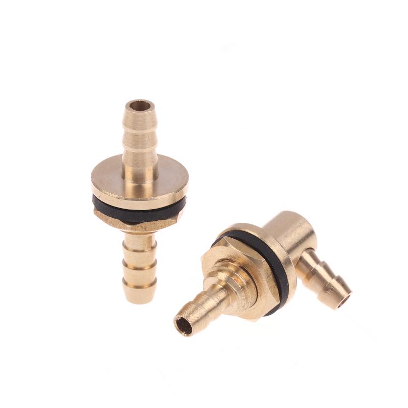 Copper Oil Fuel Nipple Inlet Outlet Oil Nozzle Filler For Rc Model Tank Diy Accessories