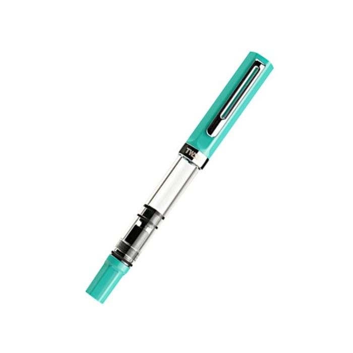TWSBI Fountain Pen Eco Persian Green CT Piston Fill Extra Fine EF TWC11026