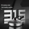 COOKER KING 316 Stainless Steel Non-stick Frying Pan