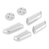 6pcs Auto Seat Adjustment Button Cover Trim Aluminium Alloy Fit for Tesla Model 3YXS