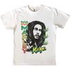 Bob Marley Kaya Illustration Lizenziertes Herren-T-Shirt