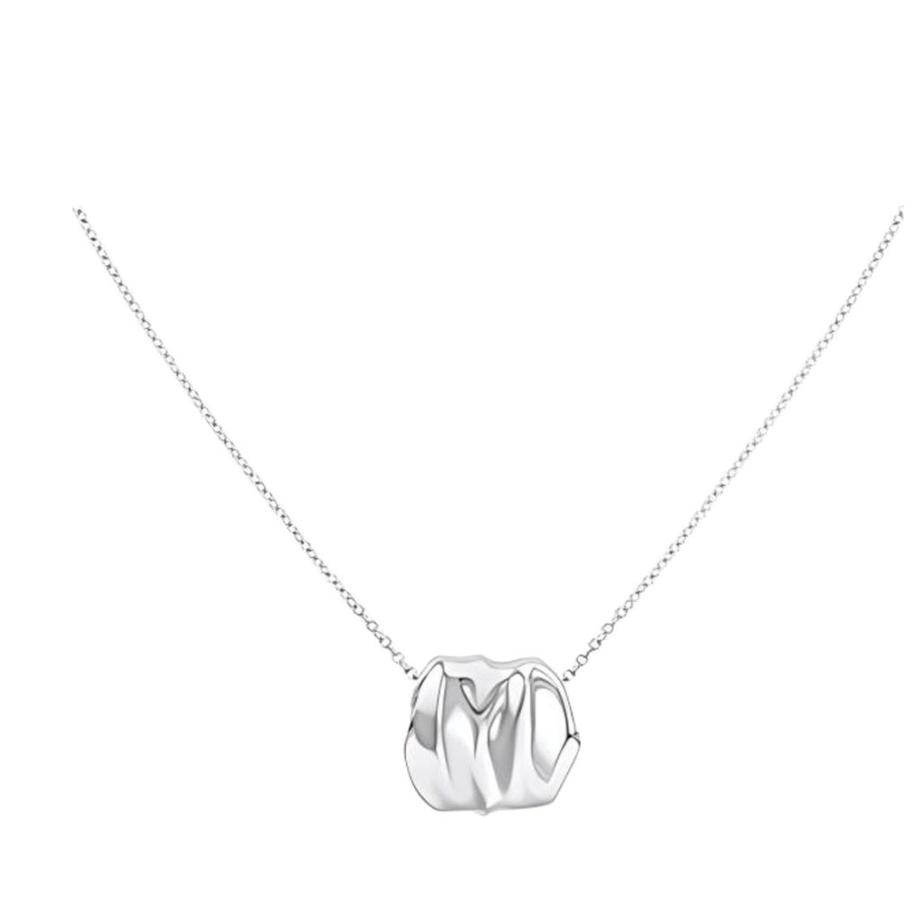Calvin Klein Timeless Collection Small Apple Elegant Stainless Steel Necklace Women necklace 35000638