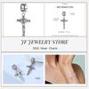 copper Charm Compatible With Bracelets Do It Yourself Jewellery Making Pink Zircon Authentic Red Blue Charm Bead Charms Ideal For Women Wedding Birthd