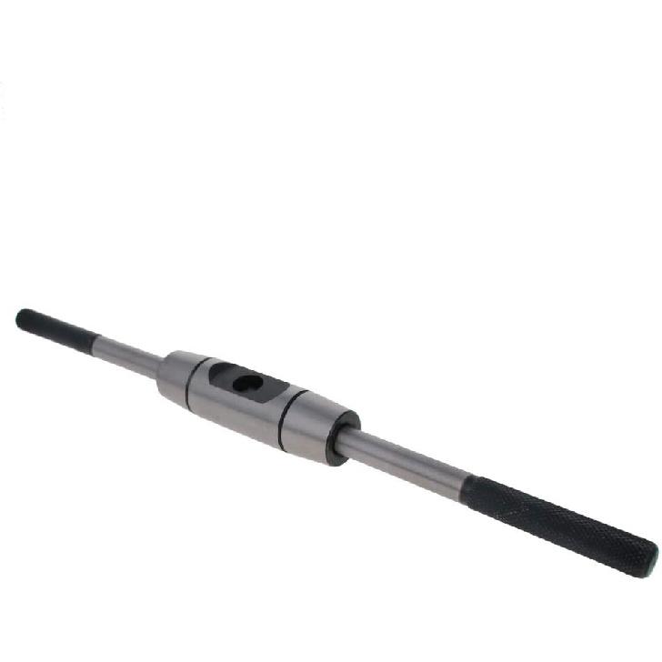 Utoolmart Adjustable Tap Wrench Handle, for Metric M10-M16 Taps, Hand Taps Holder Tap Reamer Tapping Wrench Tool, Die-casting Body