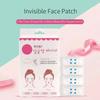 40 Stück/10 Blatt V Lift Gesicht Aufkleber Unsichtbares Make-up Klebeband Lift Gesichtsband Slim Patch Atmungsaktiver Aufkleber Lifting Straffen Kinn