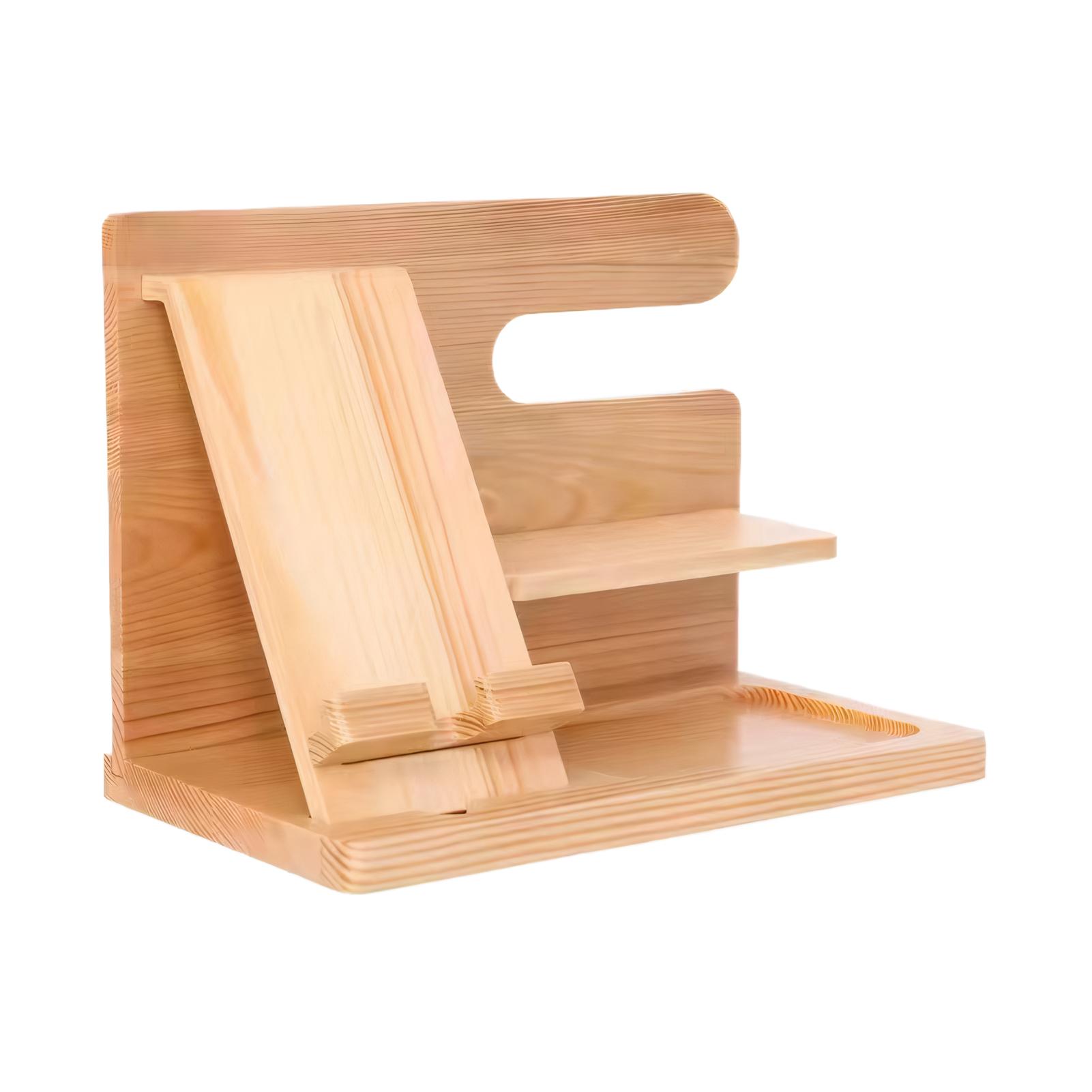 Wood Docking Station For Men Solution For Tidy Workspace Wood Phone Docking Station For Men