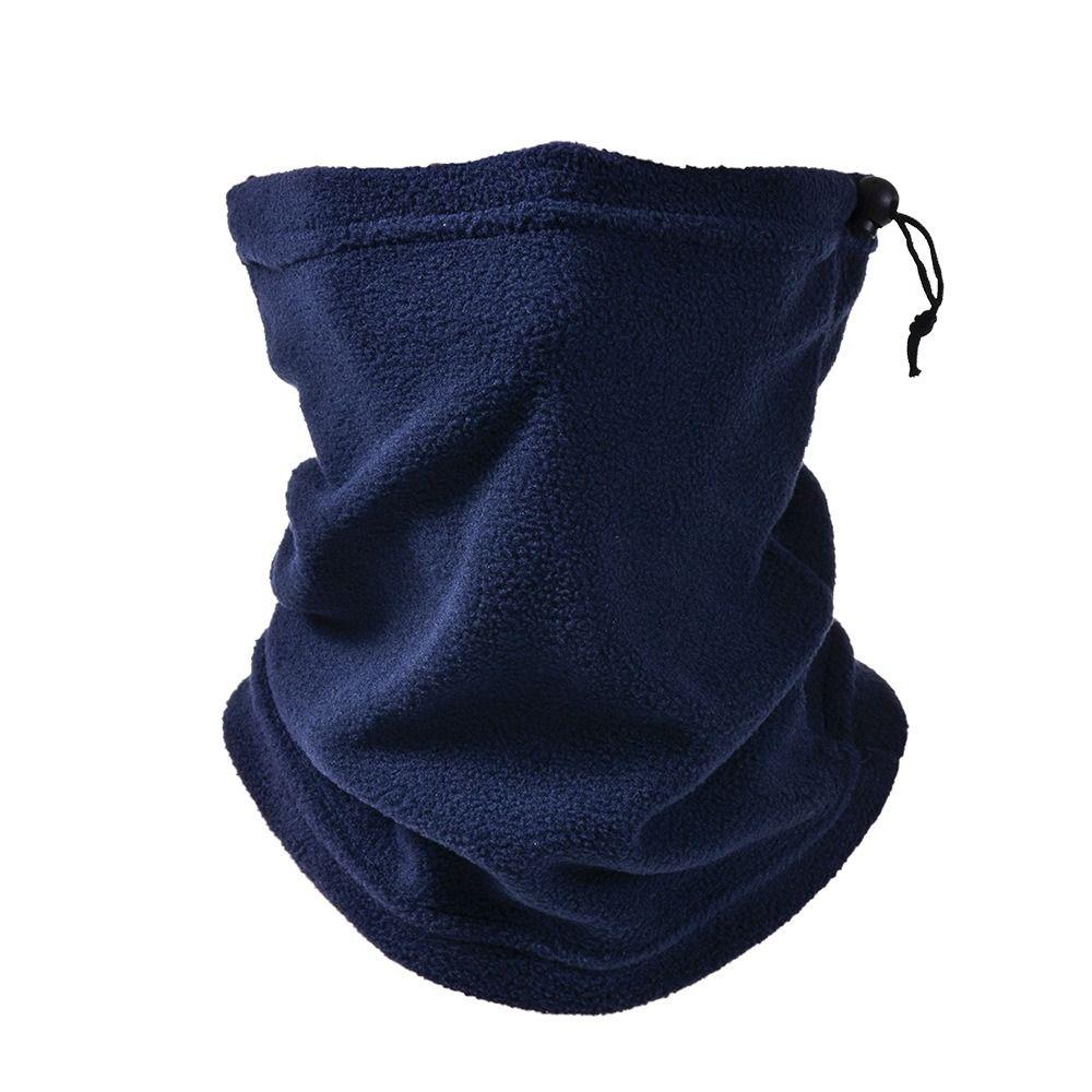 Multifunctional Winter Warm Neck Scarf Thermal Warm Fleece Snood Scarf Circle Wrap Outdoor Ski Balaclava Hat Thick Shawl