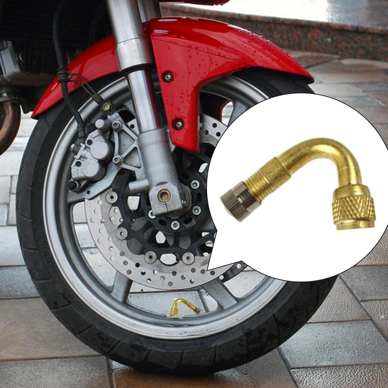 1pcs 45 90 135 Degree Angle Bent Valve Adaptor Tyre Tube Valve Extension Adapter for Motorcycle Truck Car Moto Bike