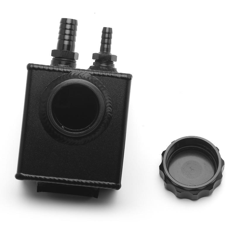 Aluminum Reservoir Power Steering Tank Applicable for Holden Commodore V6 V8 Engine Oil Catch Can Breather Tank Accessories чёрный