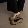 Thick Heel Niche Elegant Design Mary Jane Shoes Square Head Single Shoes French Spring Explosion Comfortable Summer Internet Celebrity