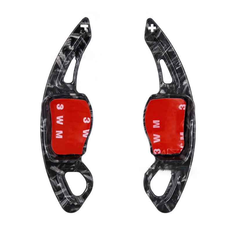 

Подрулевые переключатели для Volkswagen VW Passat CC 2010 2011 2012 2013 2014 2015 2016 2017, автомобильные рулевые колеса из углеродного волокна 2pcs forged pattern