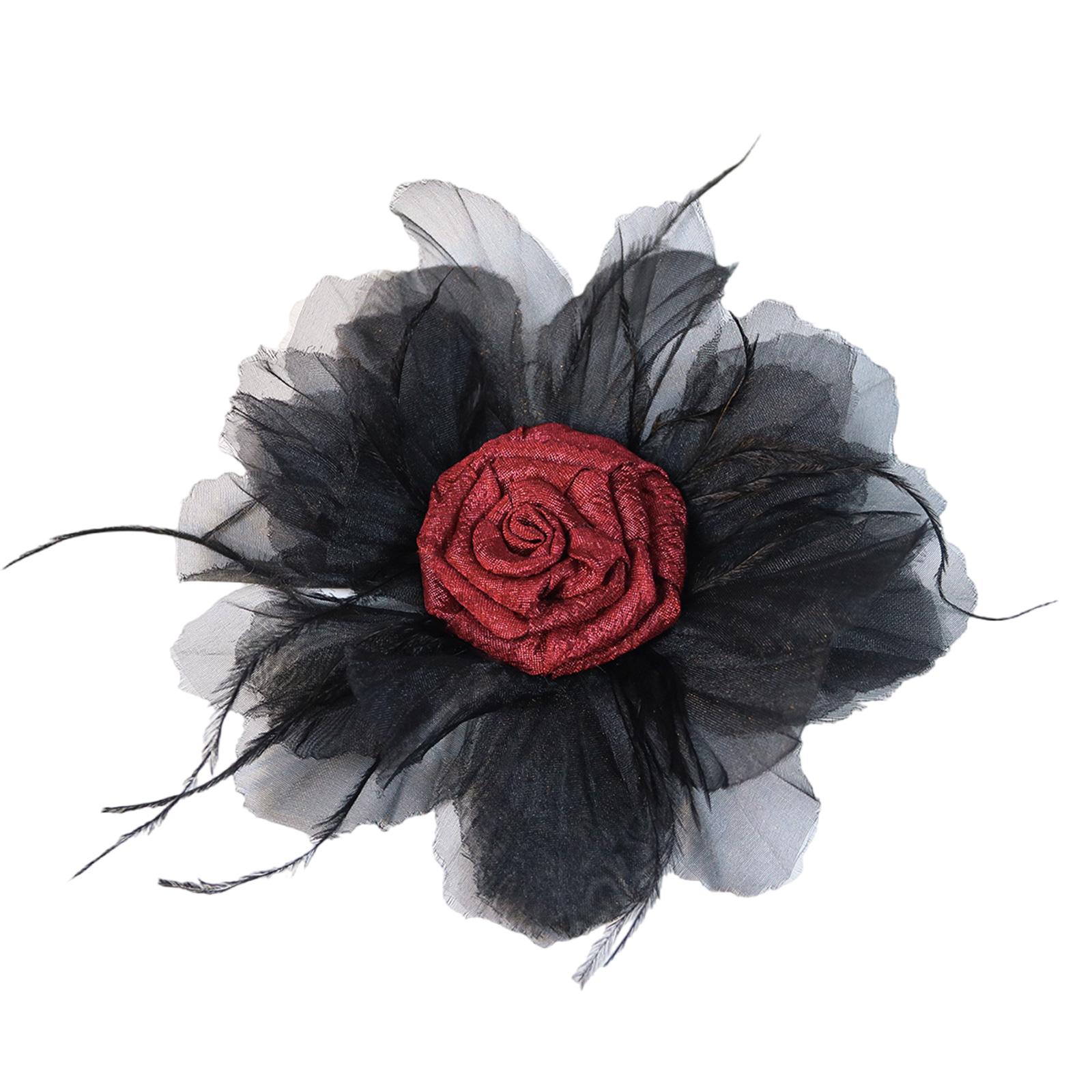 

Художественная аппликация из органзы с цветами для волос, заколки, одежды, шляпы, шитья, броши, шарфа, свадебного платья, декора, аксессуаров 1