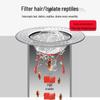 Stainless Steel Floor Drain Hair Catcher for Kitchen & Bathroom Sink