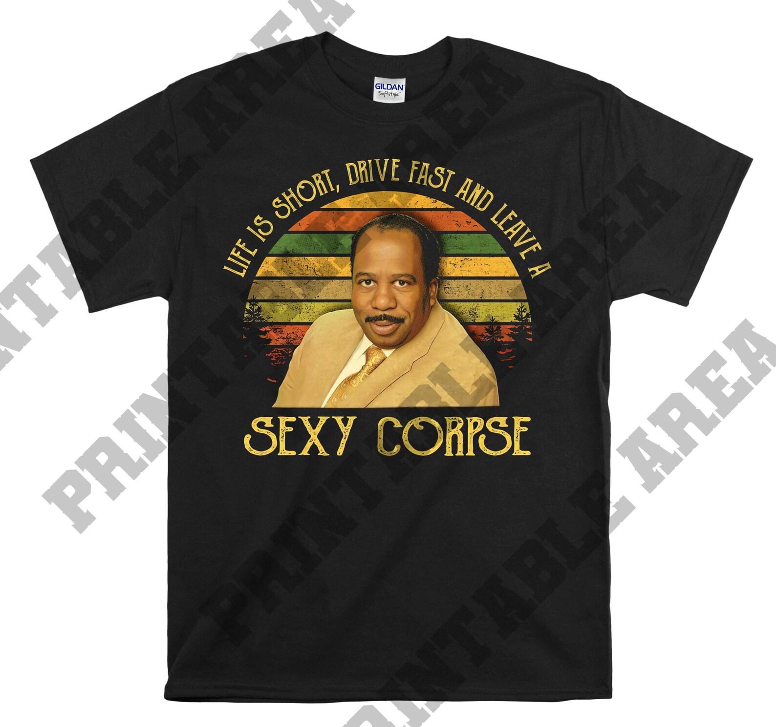 Stanley Hudson Life Is Short Drive Fast Vintage Men Unisex T shirt, T shirt, T shirt MO419 L