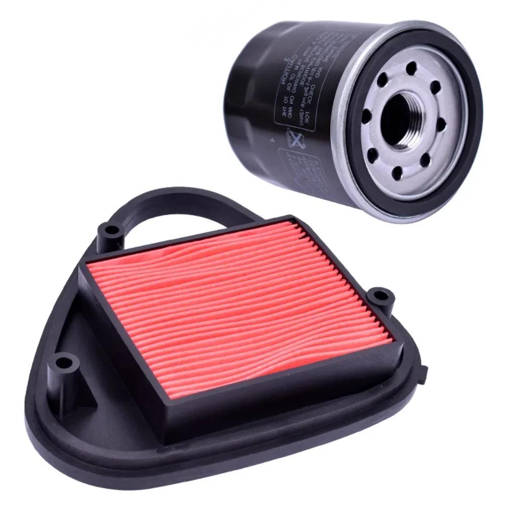 Motorcycle Oil Filter Air Filter Kit for Honda NV400 Vt600cshadow VLX 1988-1995 VT600 C CD Shadow VLX 1995-1998