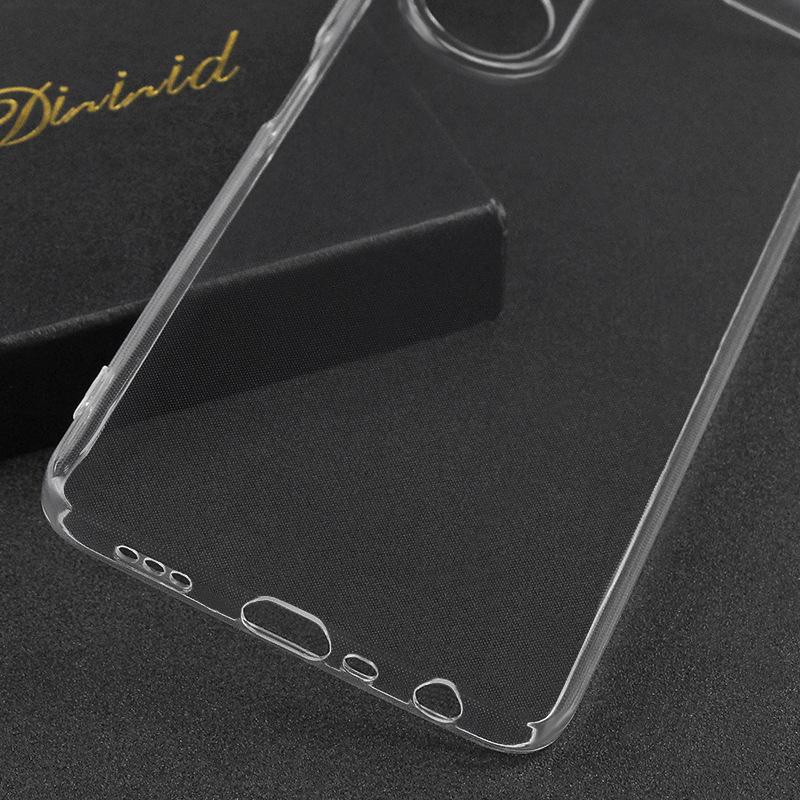 For Oppo A78 4G TPU Clear Phone Case Precise Cutouts Ultra-Thin Cell Phone Cover Shell
