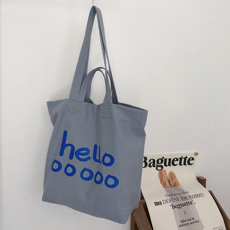 Literary and casual tote bag women's fashion large-capacity shoulder bag new simple and advanced underarm bag