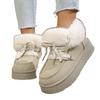 Thick-soled snow boots women's 2025 winter new plush short boots casual versatile cute warm shoes