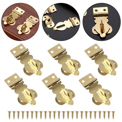 Brass Padlock For Jewelry Box Lock Vintage Box Lock 37*19MM Brass Padlock Buckle Adaptable To Various Boxes Easy Installation