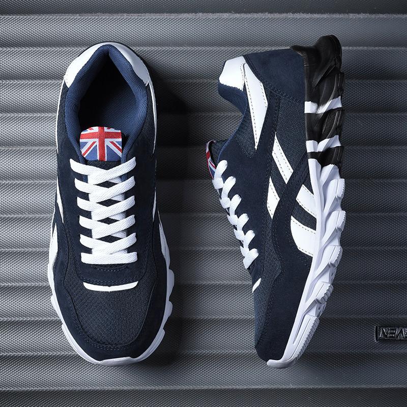 Frühlings- und Herbst-Freizeitschuhe Herren Sportschuhe Mesh Atmungsaktiv Bequem Rutschfest Herrenschuhe