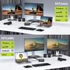 Type-C To HDMI+DP 1x2Laptop Splitter MST Two-Screen Display One Input Two Output