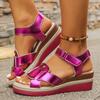 Fashion 2025 New Woman Platform Sandals Outdoor Anti-Slip Platform Shoes Women Fashion Open Toe Wedges Sandals Women Comfortable Shoes