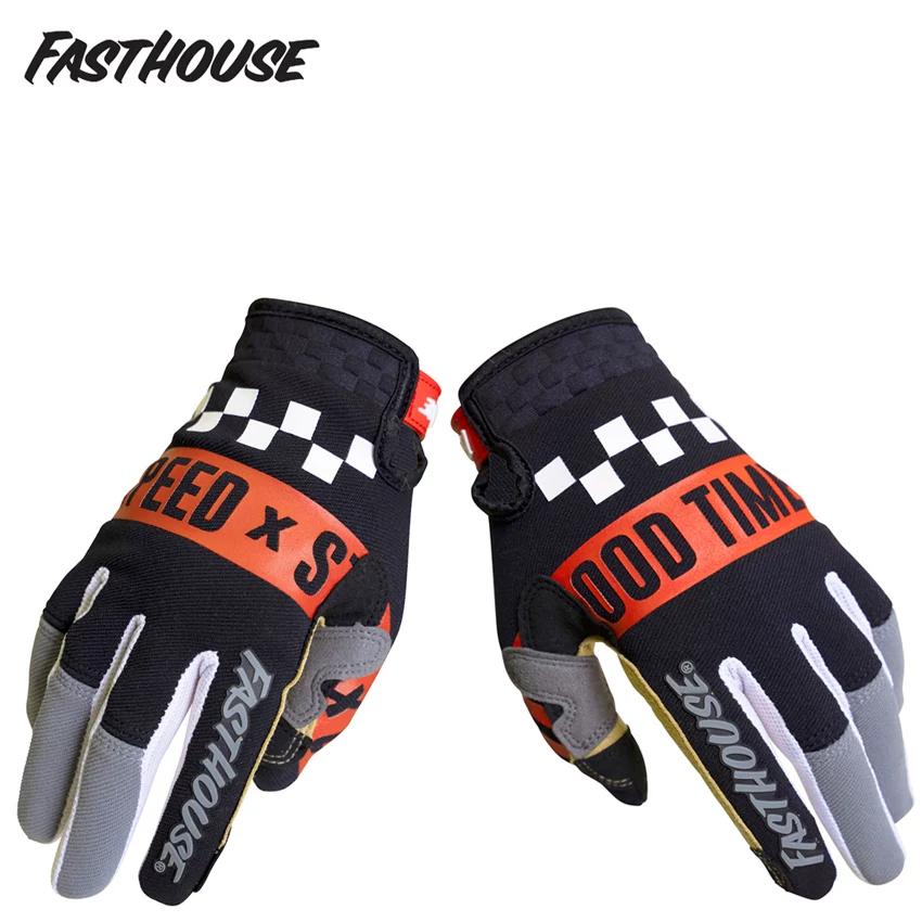 2024 Touch Screen New Red Black Men's and Women's Full Finger Thin Bicycle Mountain Cross-Country Outdoor Sports Riding Gloves