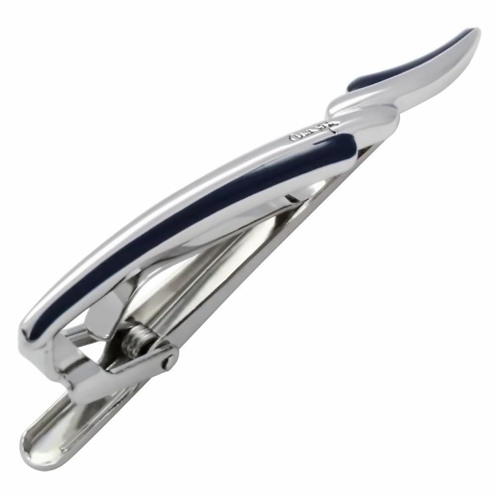 

mila schon navy wave tie pin se-ms014