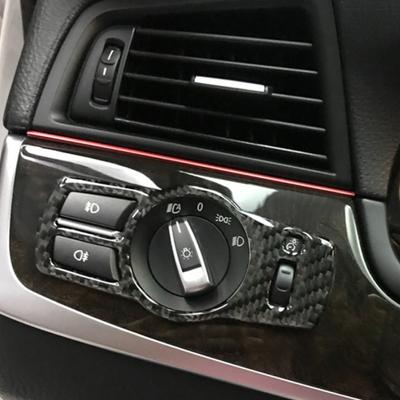 Pulsanti interruttori fari interni Adesivi copertura per BMW F10 F07 F01 F25 F26
