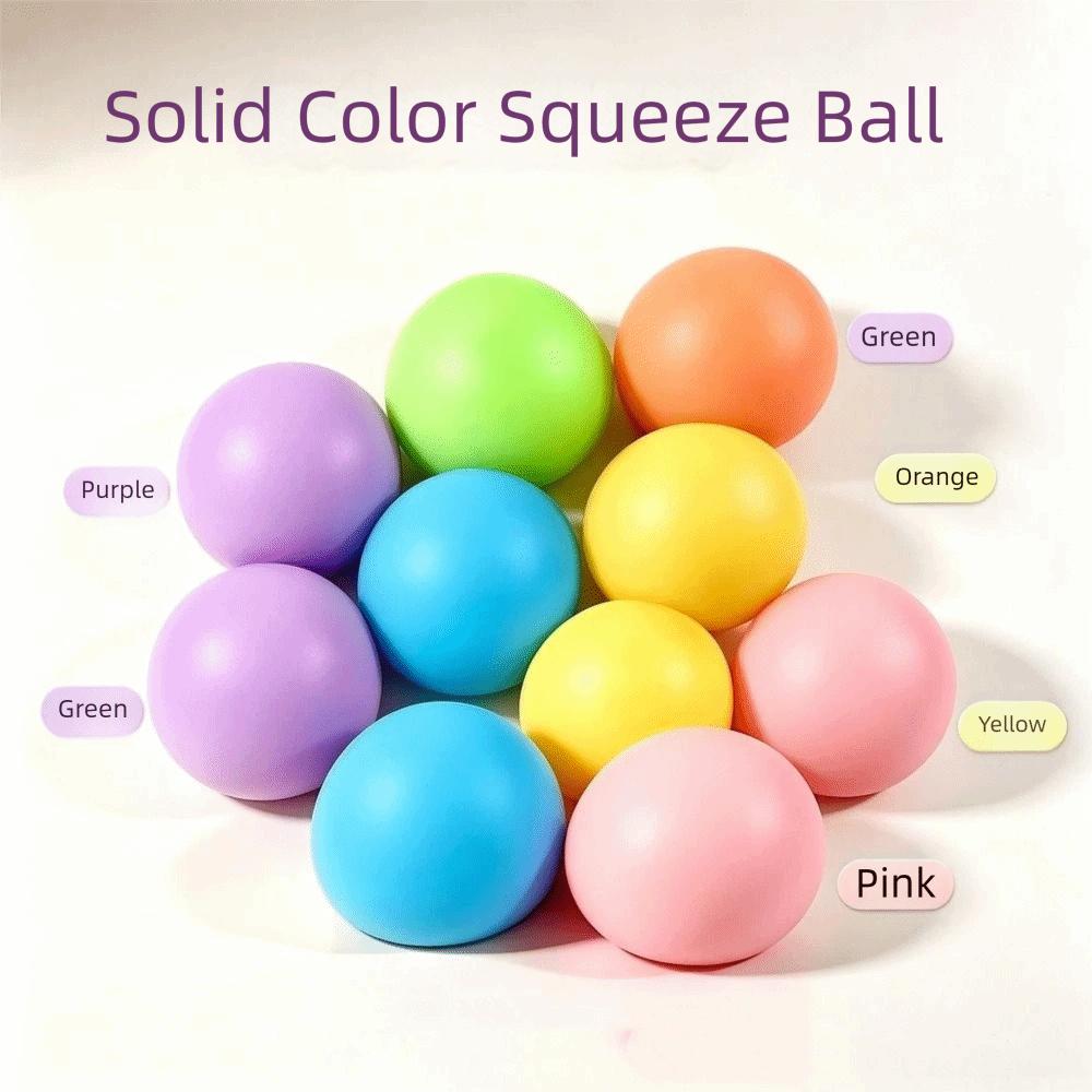 Balle Super Douce à Rebond Rapide Jouet à Presser Coloré Sensoriel Fidget Jouet Cadeaux pour Enfants