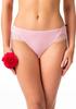 Figi damskie z bawełny (2 pack) o kroju midi bikini z koronką LPC 261 Key