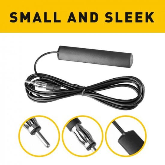 Hidden Antenna Car Radio Stereo Stealth FM AM For Vehicle Truck Boat US EOA
