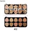 Concealer Disc 10-color Makeup Waterproof and Long-lasting High Disc Is Not Easy To Take Off Makeup, Brighten Skin Tone Concealer