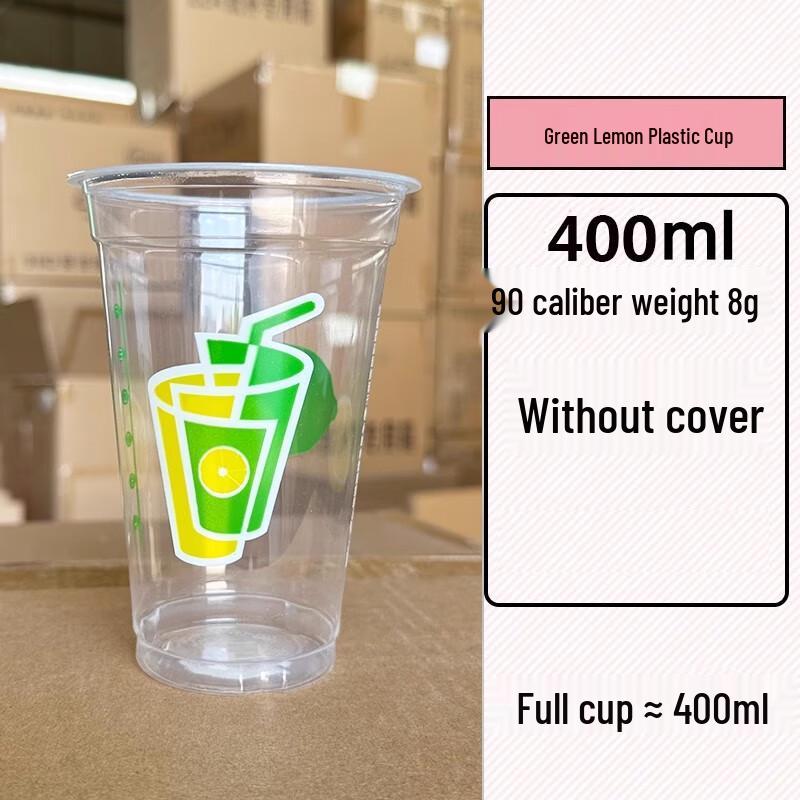 

400ml Disposable Transparent Plastic Cups